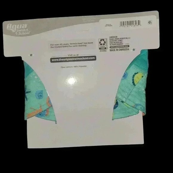 Aqua SwimSchool Seahorse Bucket Hat and Swim Diaper - Picture 6 of 6